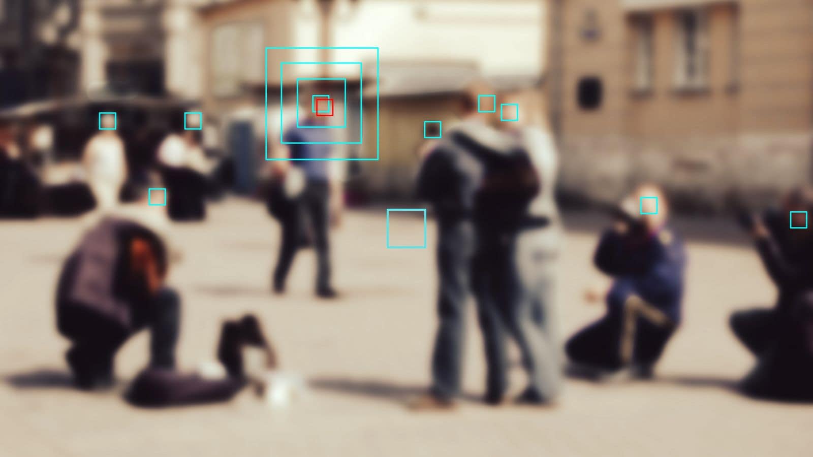 face recognition technology in public area